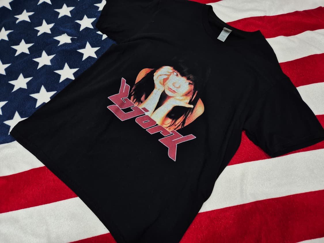 Bjork 비요크 반팔 티셔츠 블랙 상품이미지1