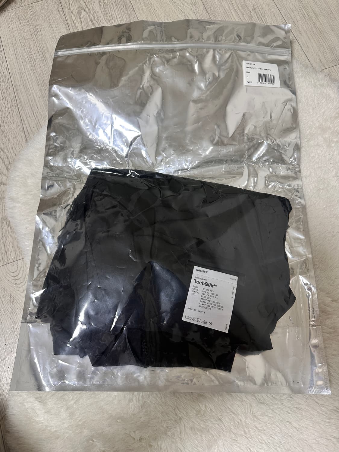 새티스파이 테크실크 5인치 쇼츠 블랙 M 상품이미지4