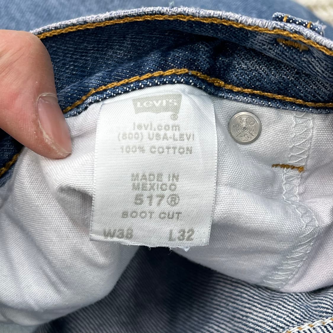 리바이스 517 블랭크탭 데님팬츠 r3073 상품이미지9