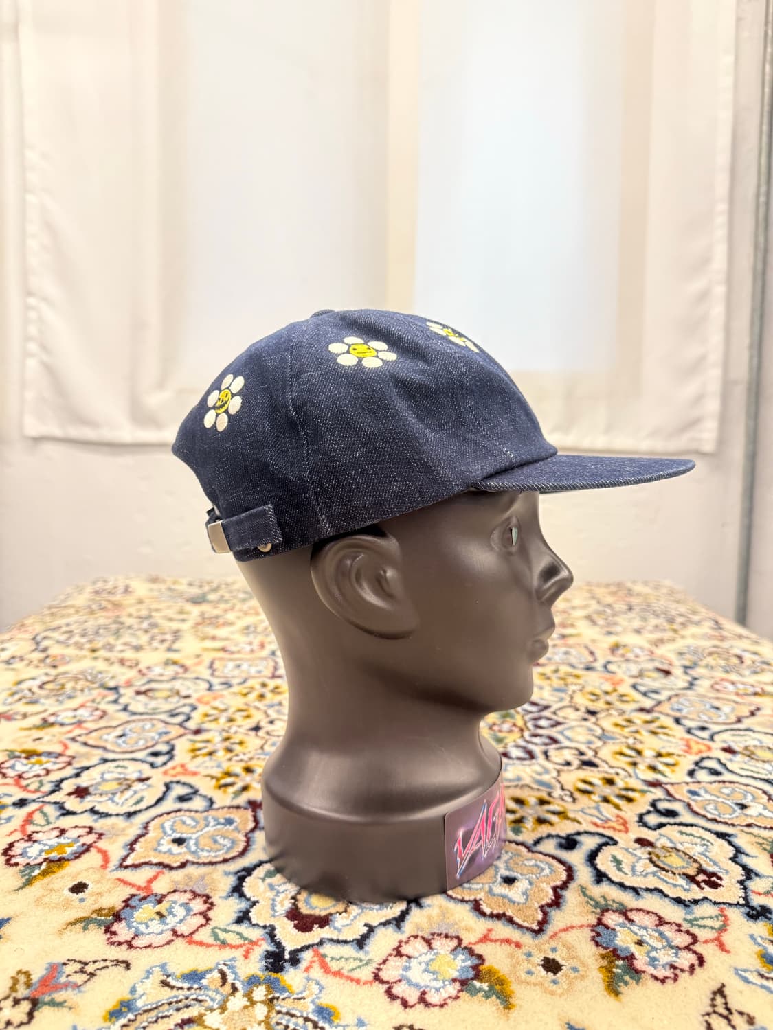 피스메이커 진청 데님 패널 자수  캡 상품이미지6