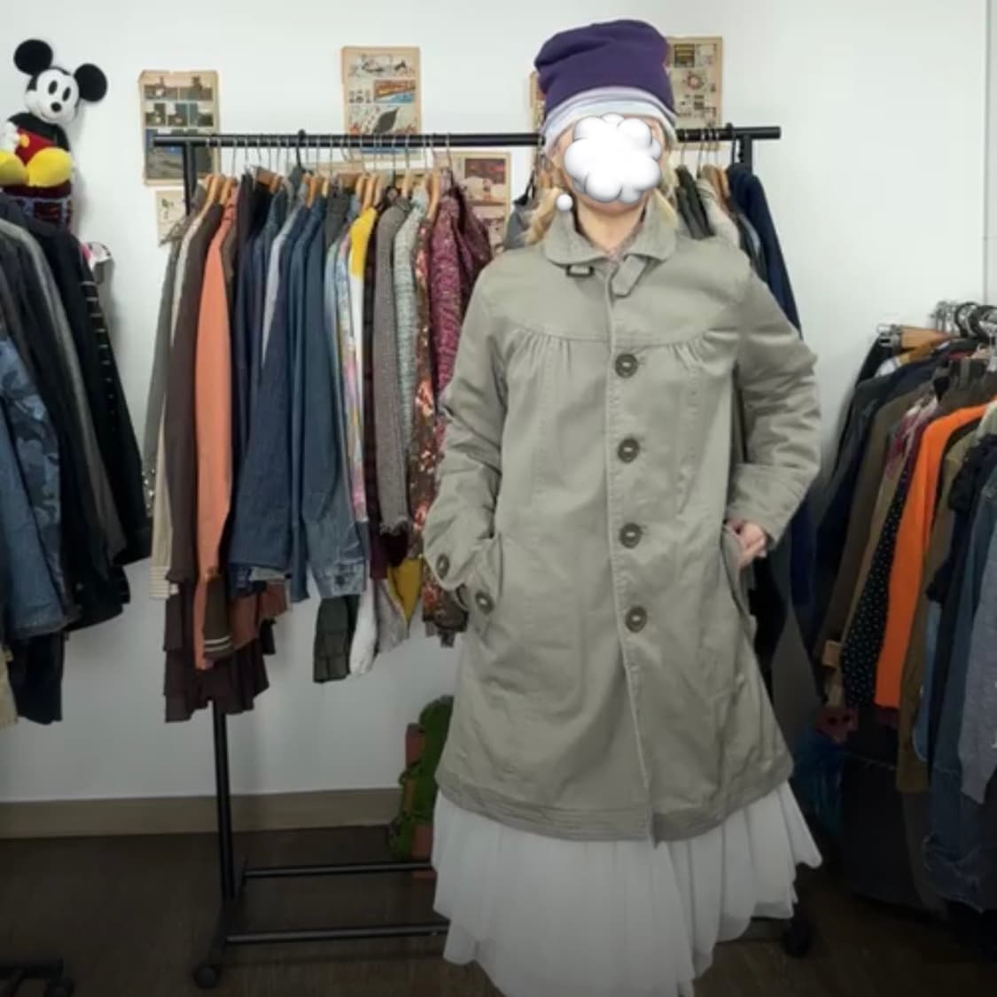 빈티지 봄 자켓 코트  상품이미지4