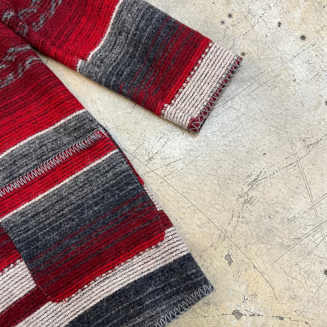 Johnson woolen mills 아즈텍 코트 상품이미지4