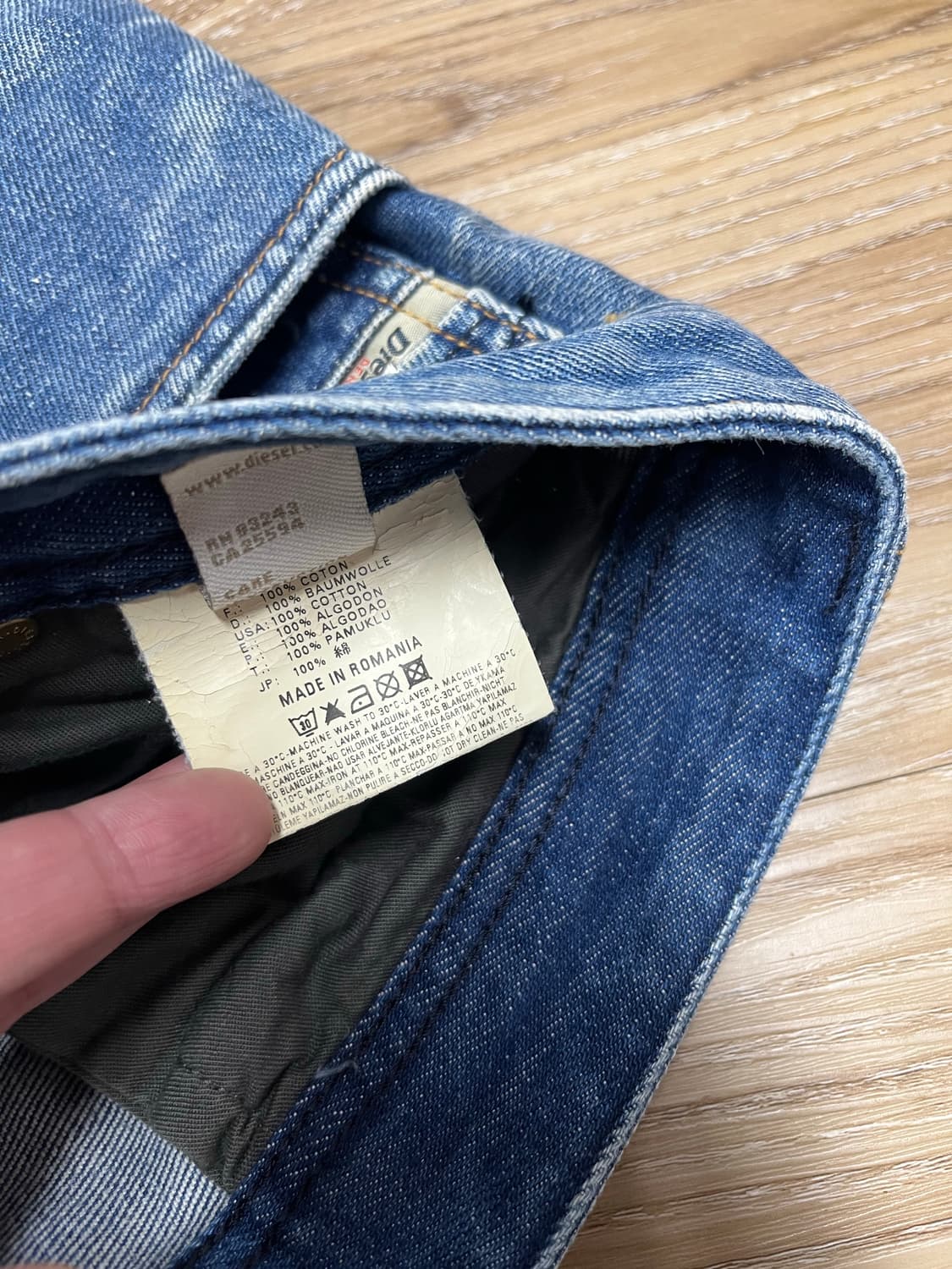 디젤 SAFADO 청바지 31 상품이미지7