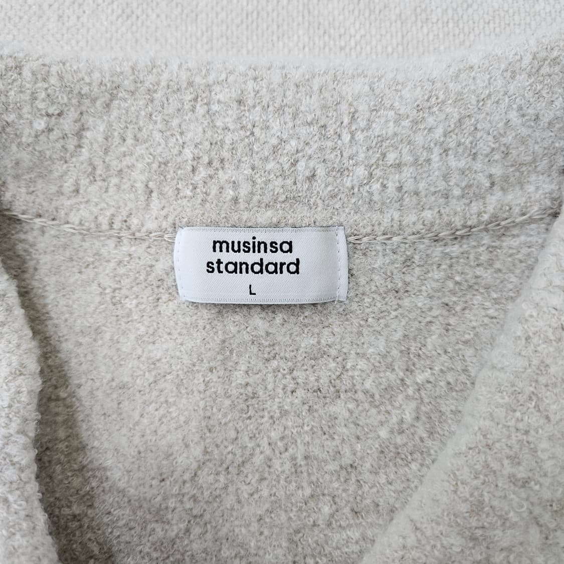 L 신형 무신사스탠다스 폴로 칼라 니트 0324Y 상품이미지3