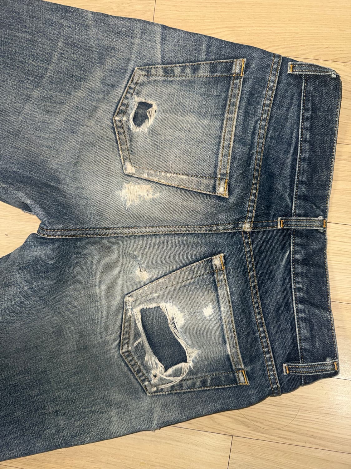 Helmut Lang 1998 Washed Denim 상품이미지4