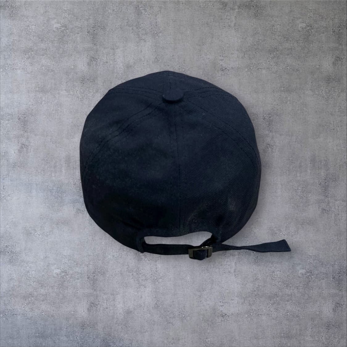 메종키츠네 네이비 컬러 폭스 헤드 자수 로고 볼캡 상품이미지4