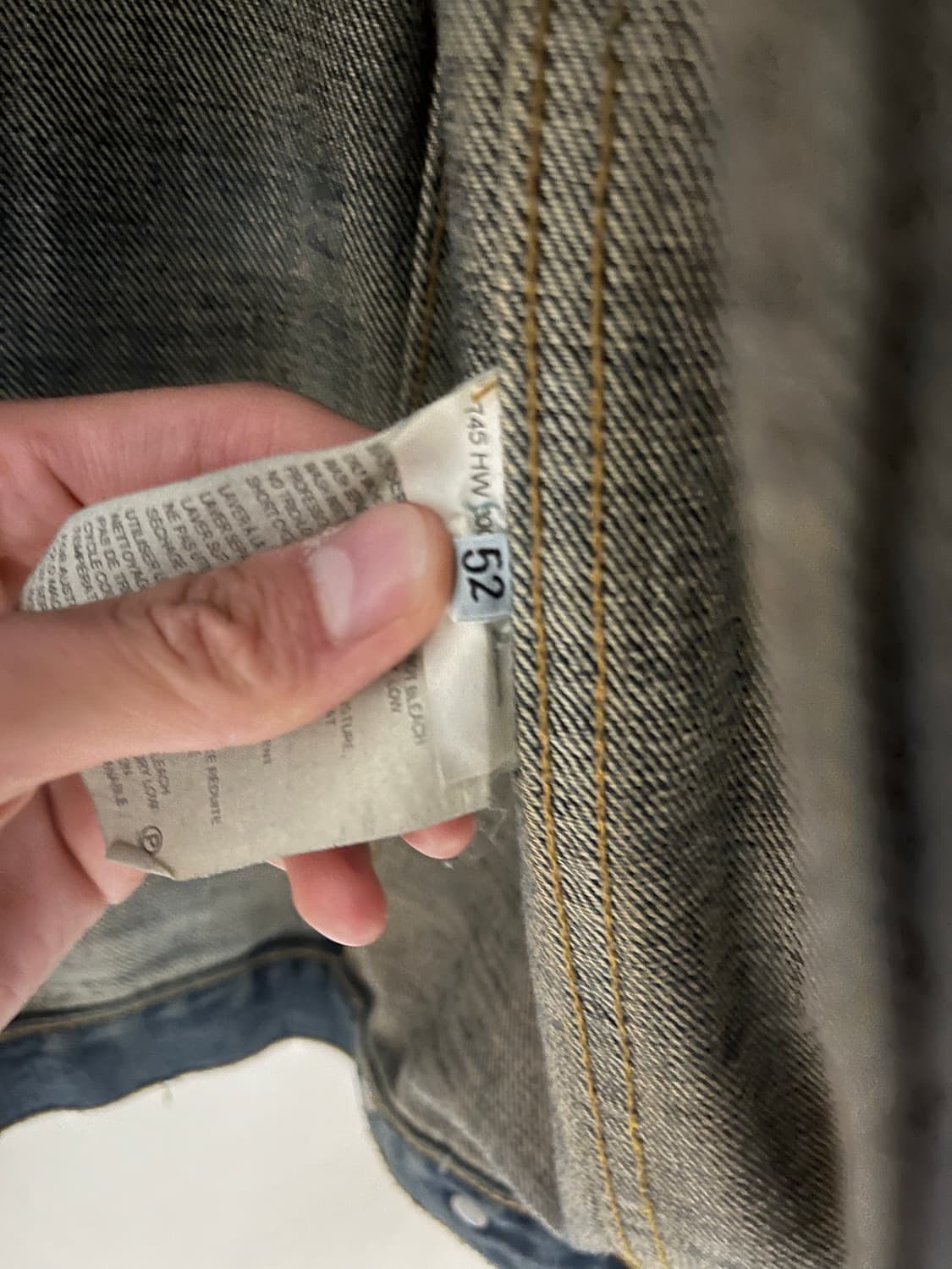 [52] Helmut Lang denim jaket 상품이미지7
