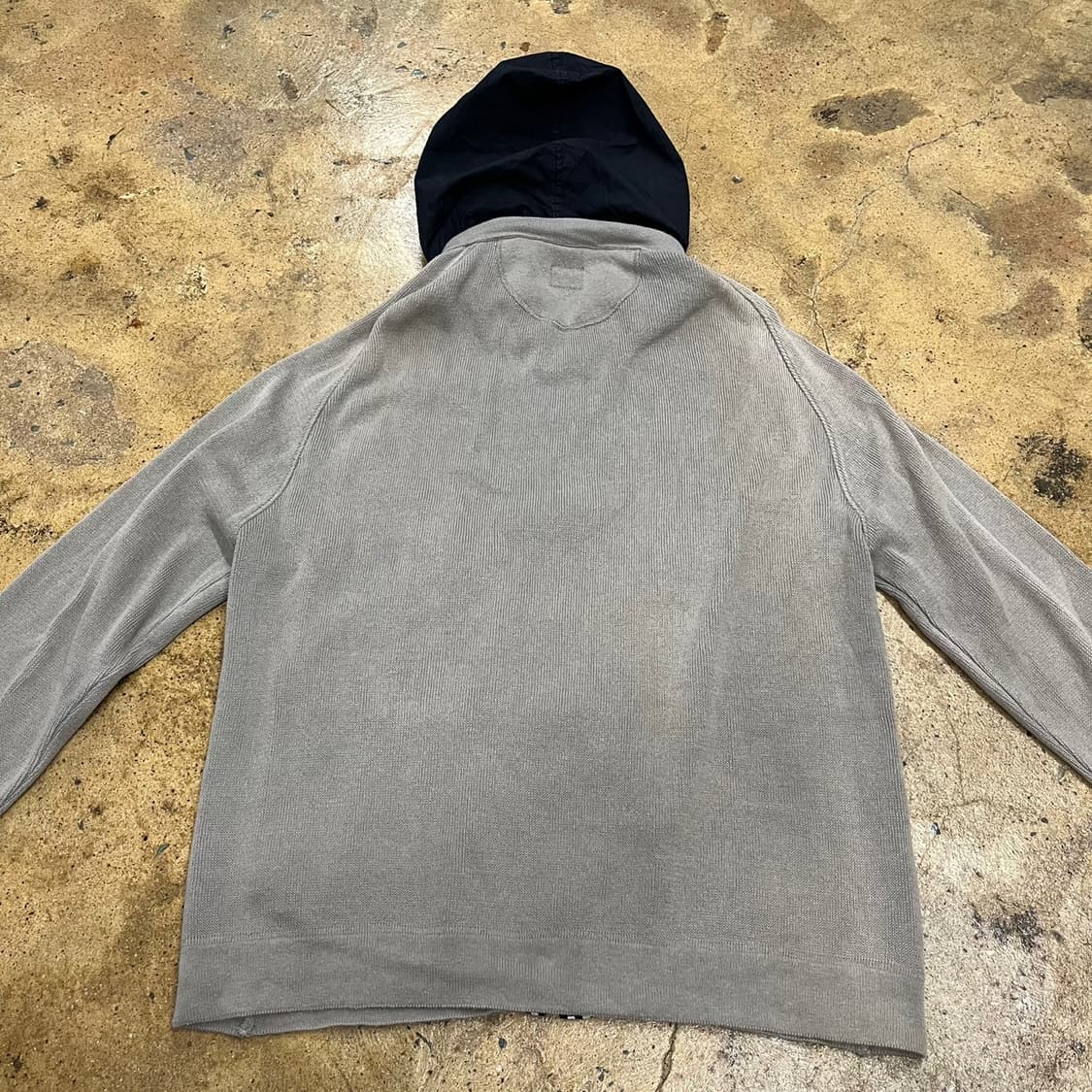 [정품/105] C.P.컴퍼니 고글 후드 니트 집업 자켓 b8 상품이미지4