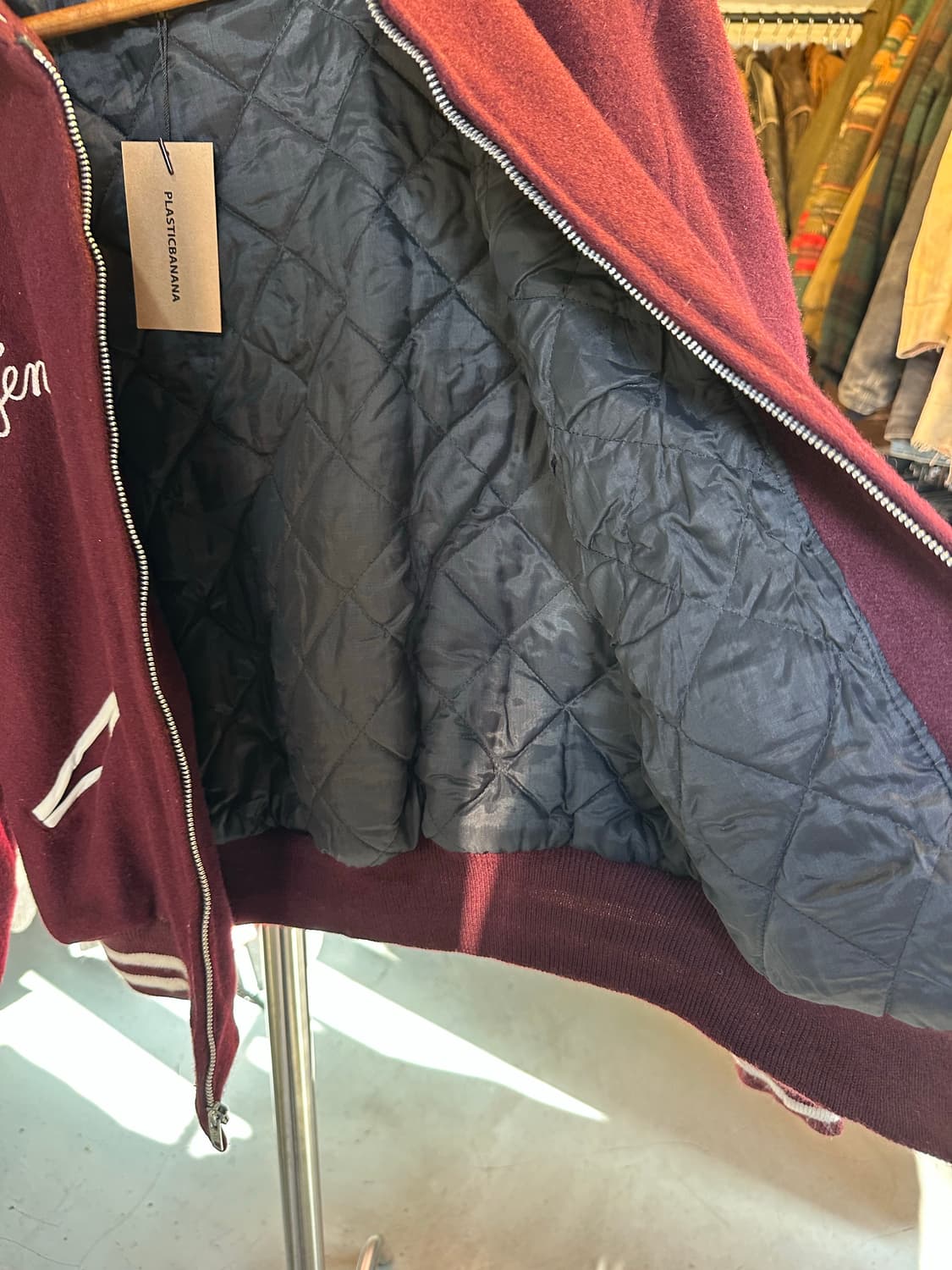 90s Butwin 바시티 레터맨 자켓 made in usa 상품이미지8