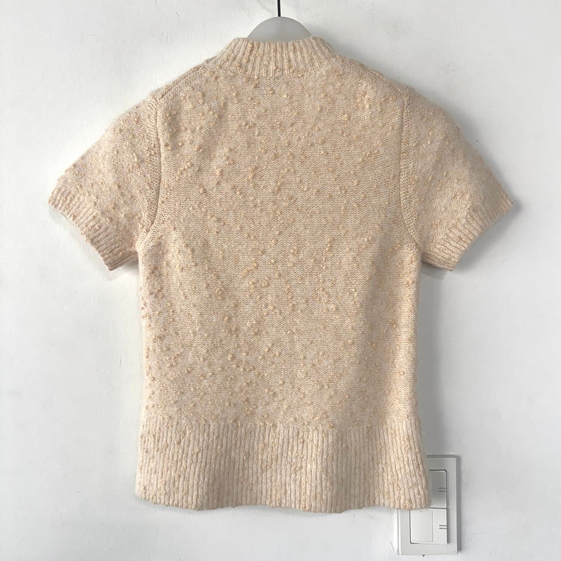 산드로 트위드 반팔 니트 상품이미지5