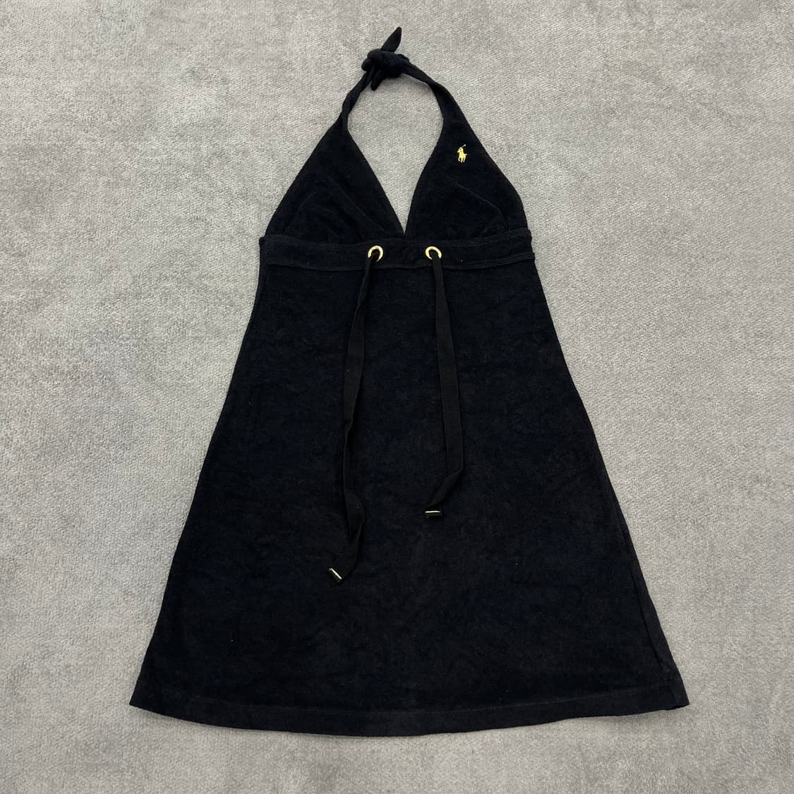 M 폴로 랄프로렌 블랙 홀터넥 원피스 상품이미지1