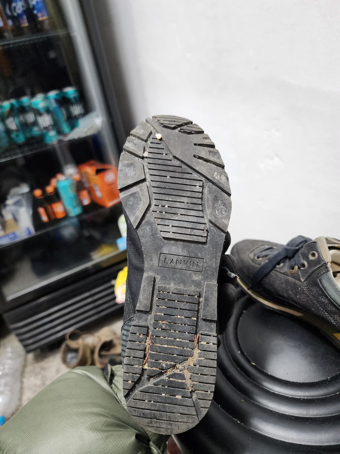 랑방 블랙 글리터 스니커즈  상품이미지4