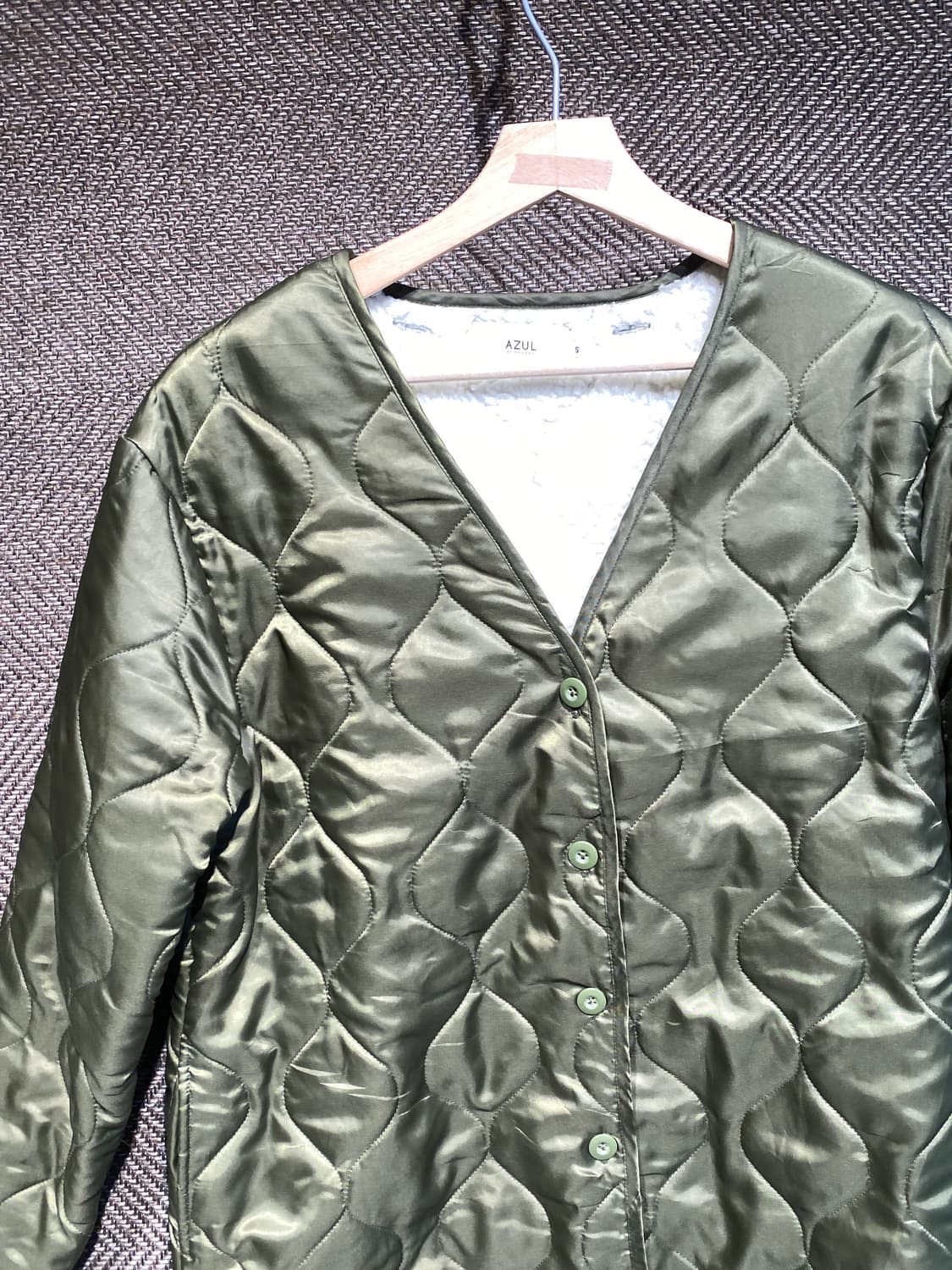 Moussy 퀄팅 경량패딩 상품이미지3