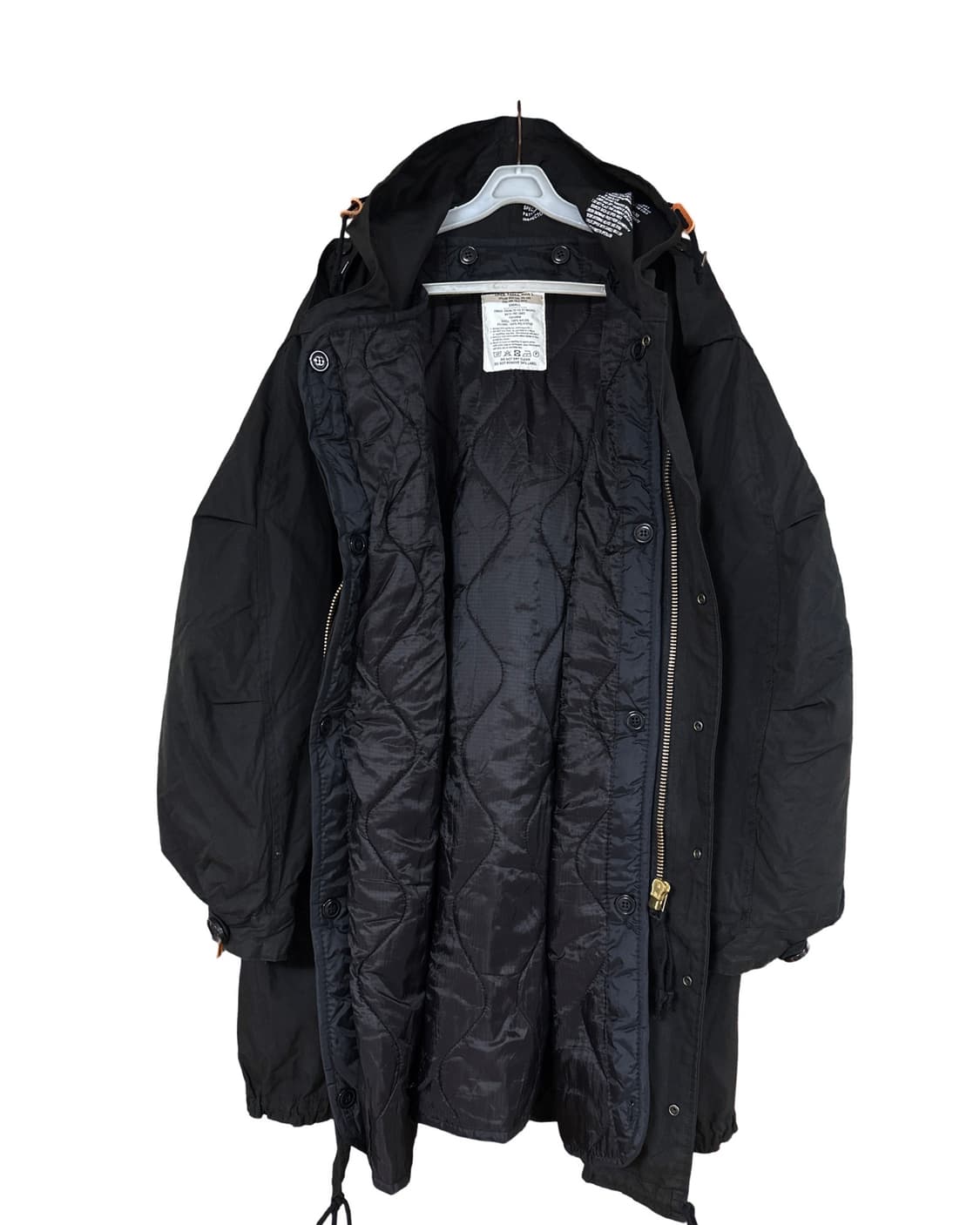 밀텍 M-51 블랙 야상 점퍼 상품이미지4