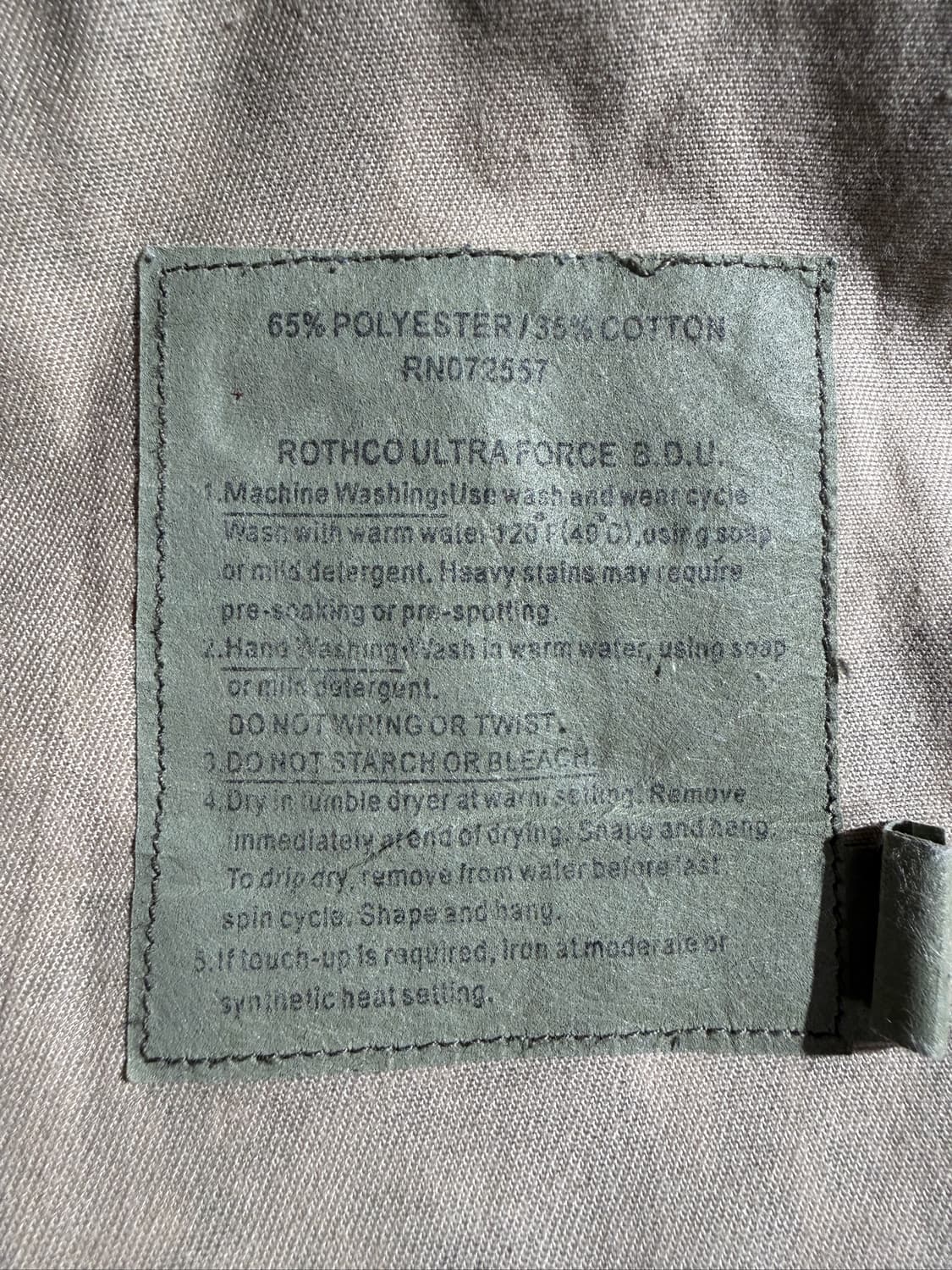 Rothco Smokey Branch B.D.U. Cargo(38) 상품이미지8