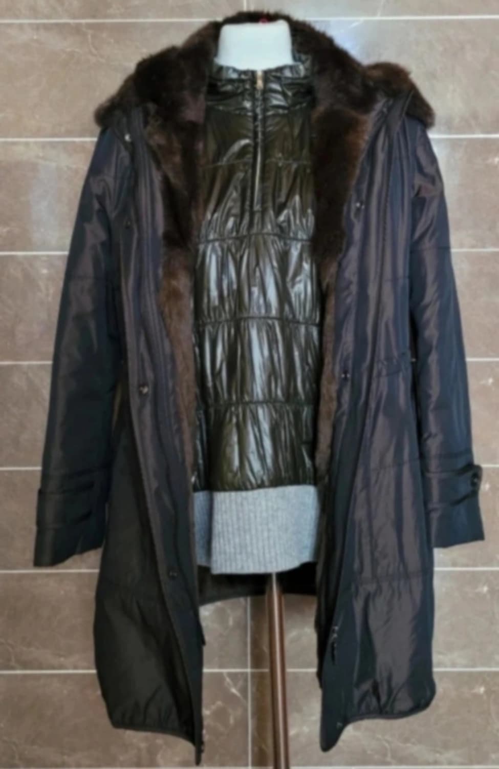 👠여성S사이즈👠 밍크퍼 패딩 상품이미지3