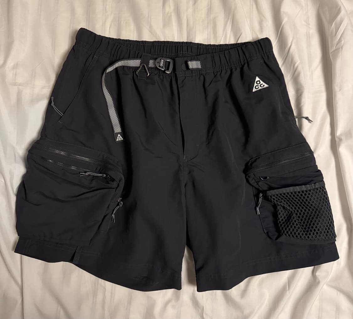 [US L] 나이키 acg 스노우그래스 카고 쇼츠 블랙 상품이미지2