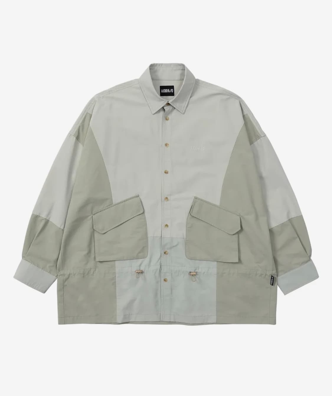 AJOBYAJO Nylon String Oversized Shirt 상품이미지1