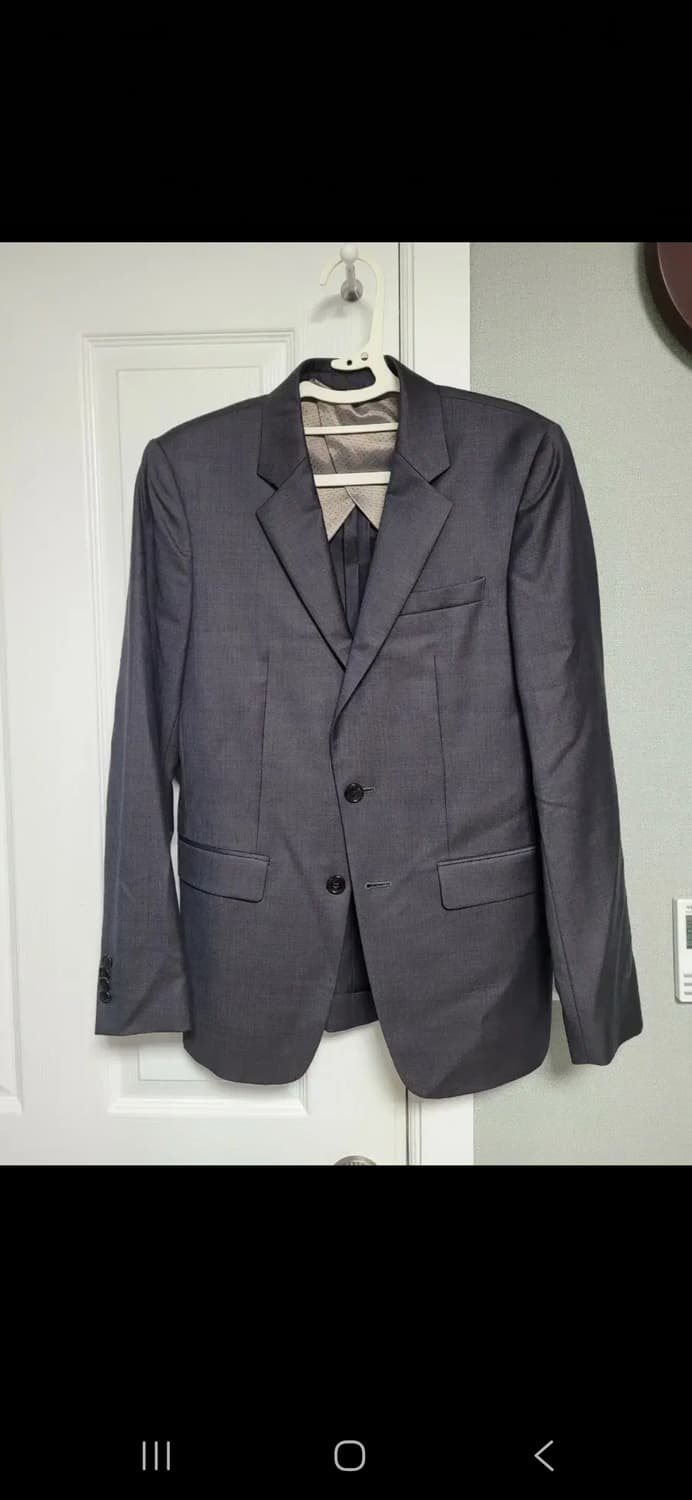 떨이) 우영미 솔리드옴므 그레이 블레이져 M 상품이미지1