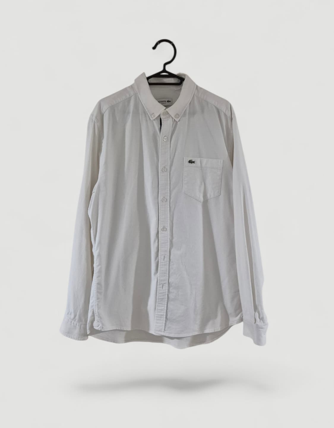 [105]라코스테 흰셔츠 긴팔 봄시즌 상품이미지2