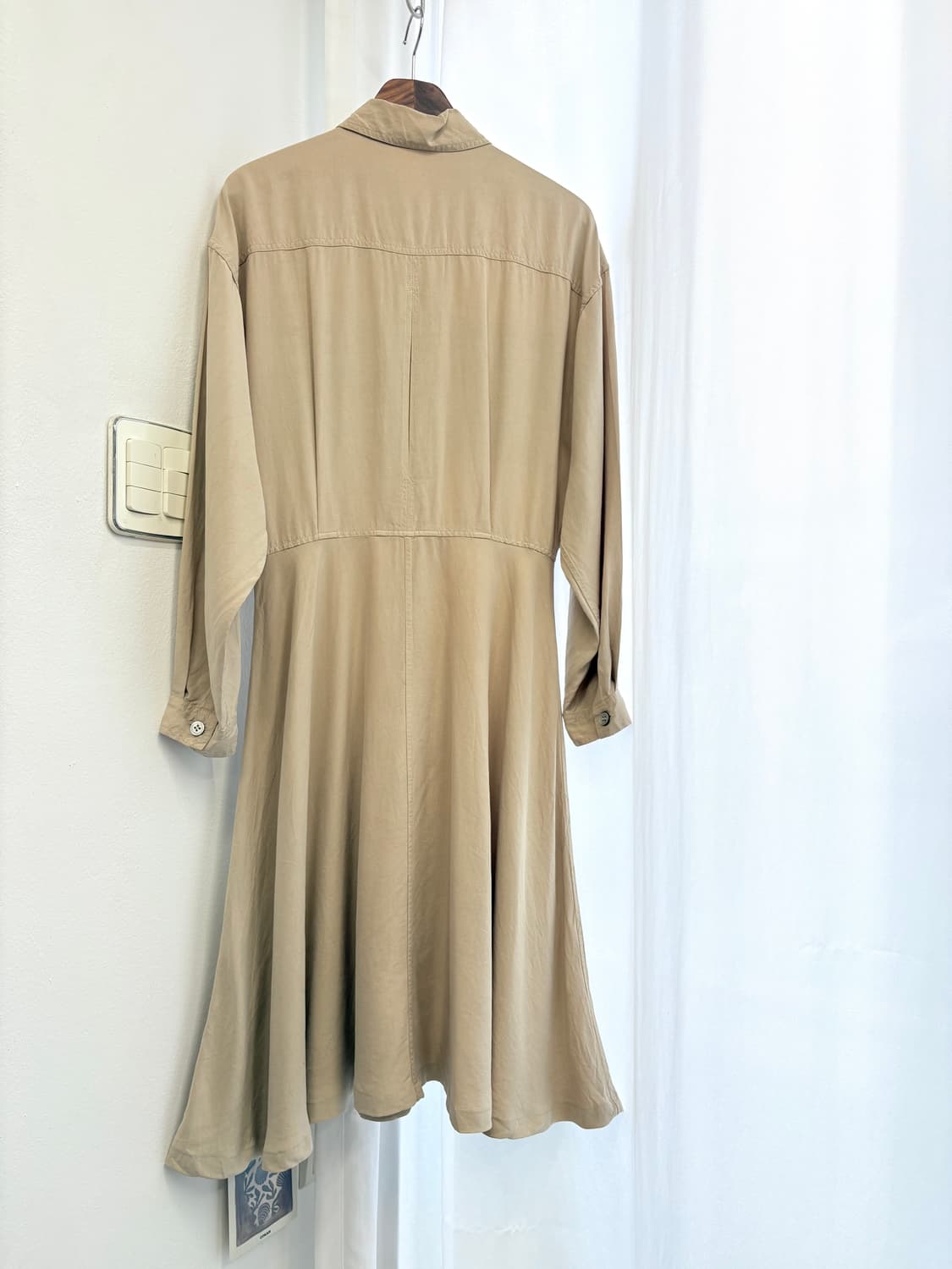 Moi Deux silk 클래식 포켓 원피스 JPN 상품이미지4