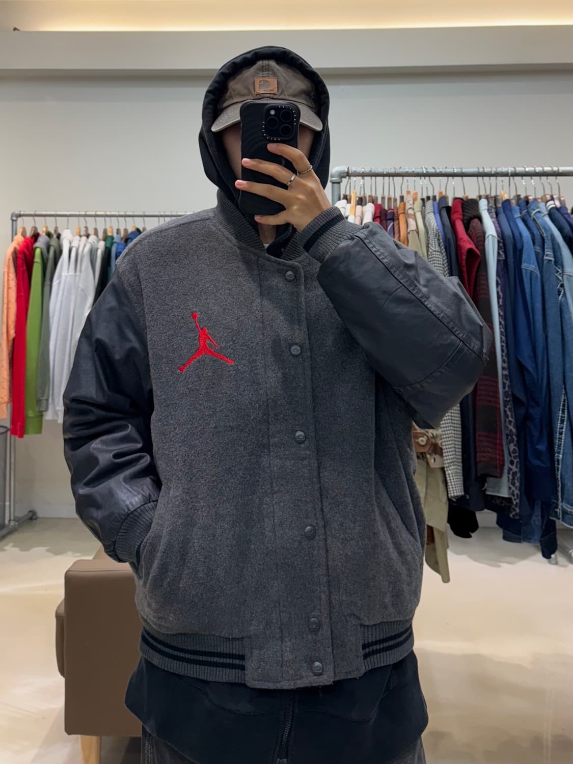 90s 나이키 조던 바시티 자켓 상품이미지6