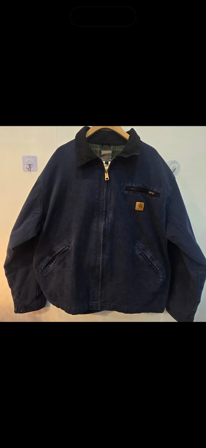 칼하트 네이비 자켓 L 상품이미지1
