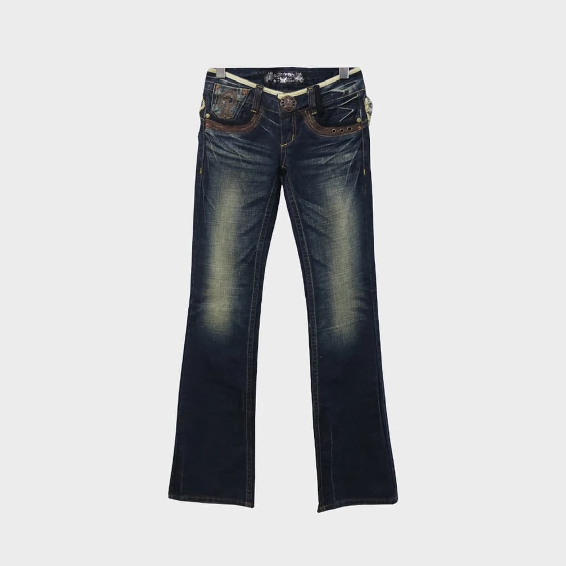 RED PEPPER 포켓 자수 데님 팬츠 67494 상품이미지2