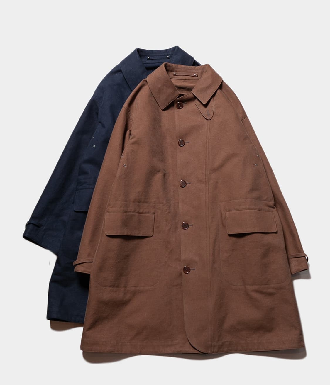 [3] 아프레쎄 모터사이클 하프코트 브라운 상품이미지2