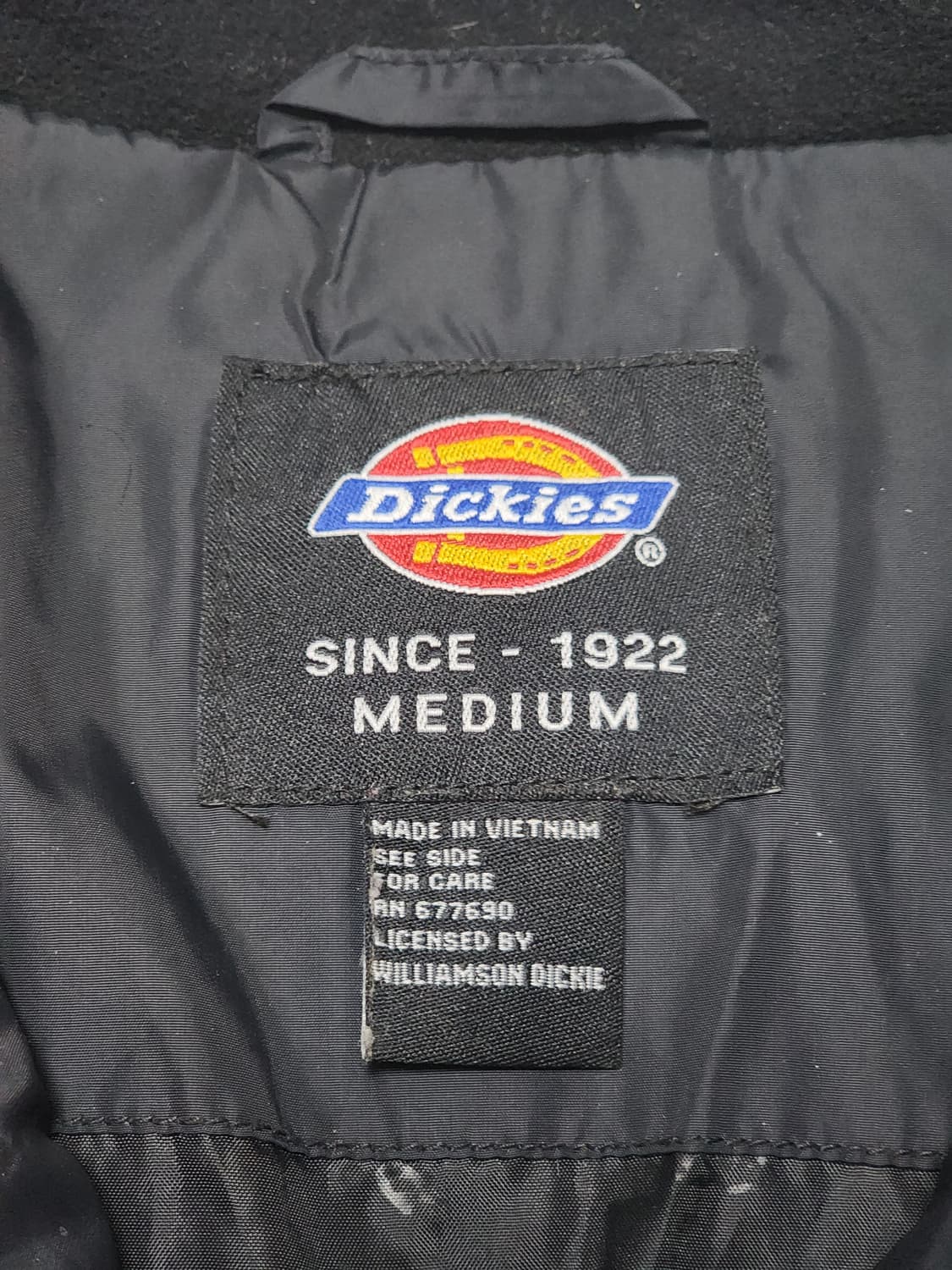Dickies 디키즈 블랙 패딩 점퍼 95 (M) 상품이미지6