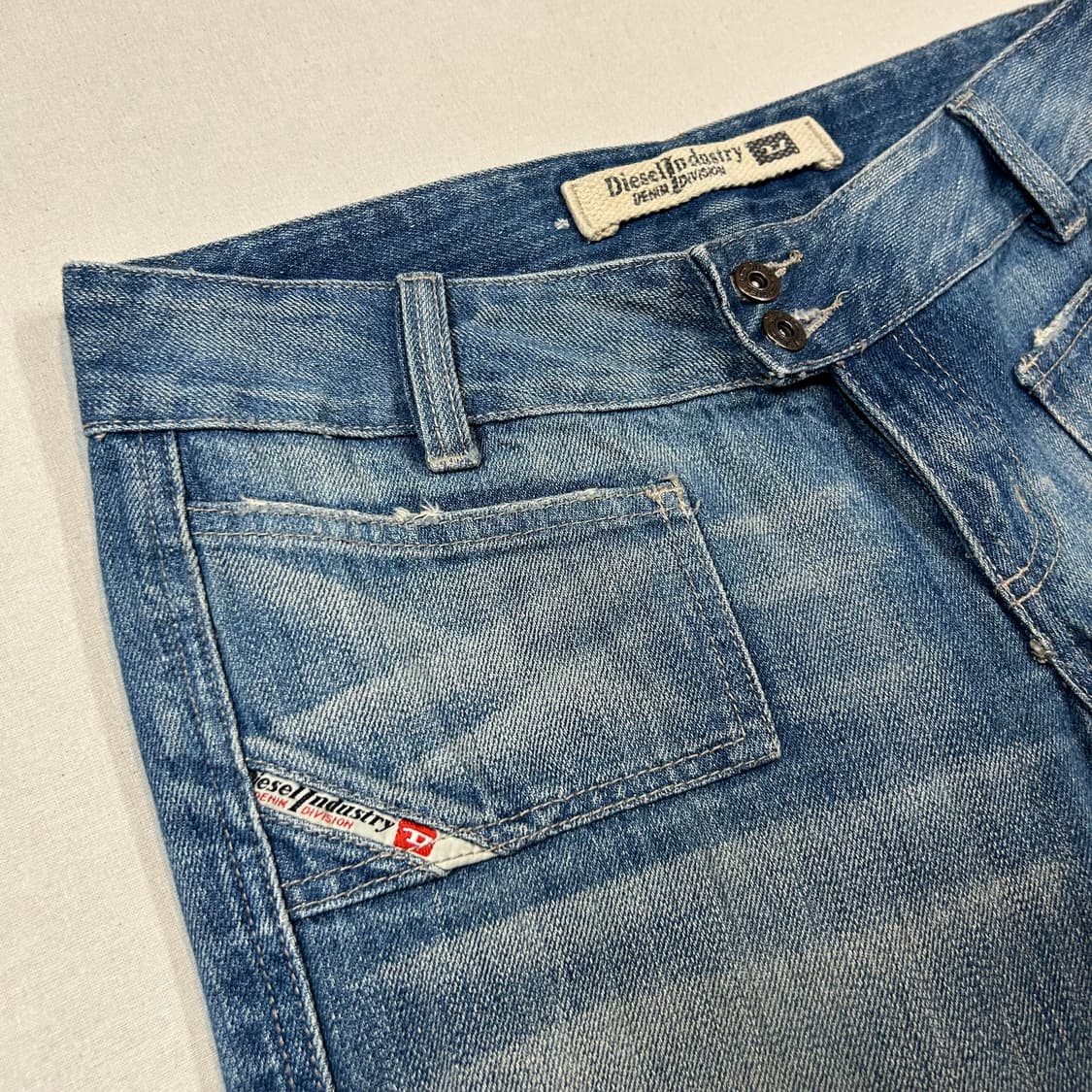 30inch) 디젤 DIESEL 로우라이즈 데님 청바지 상품이미지7