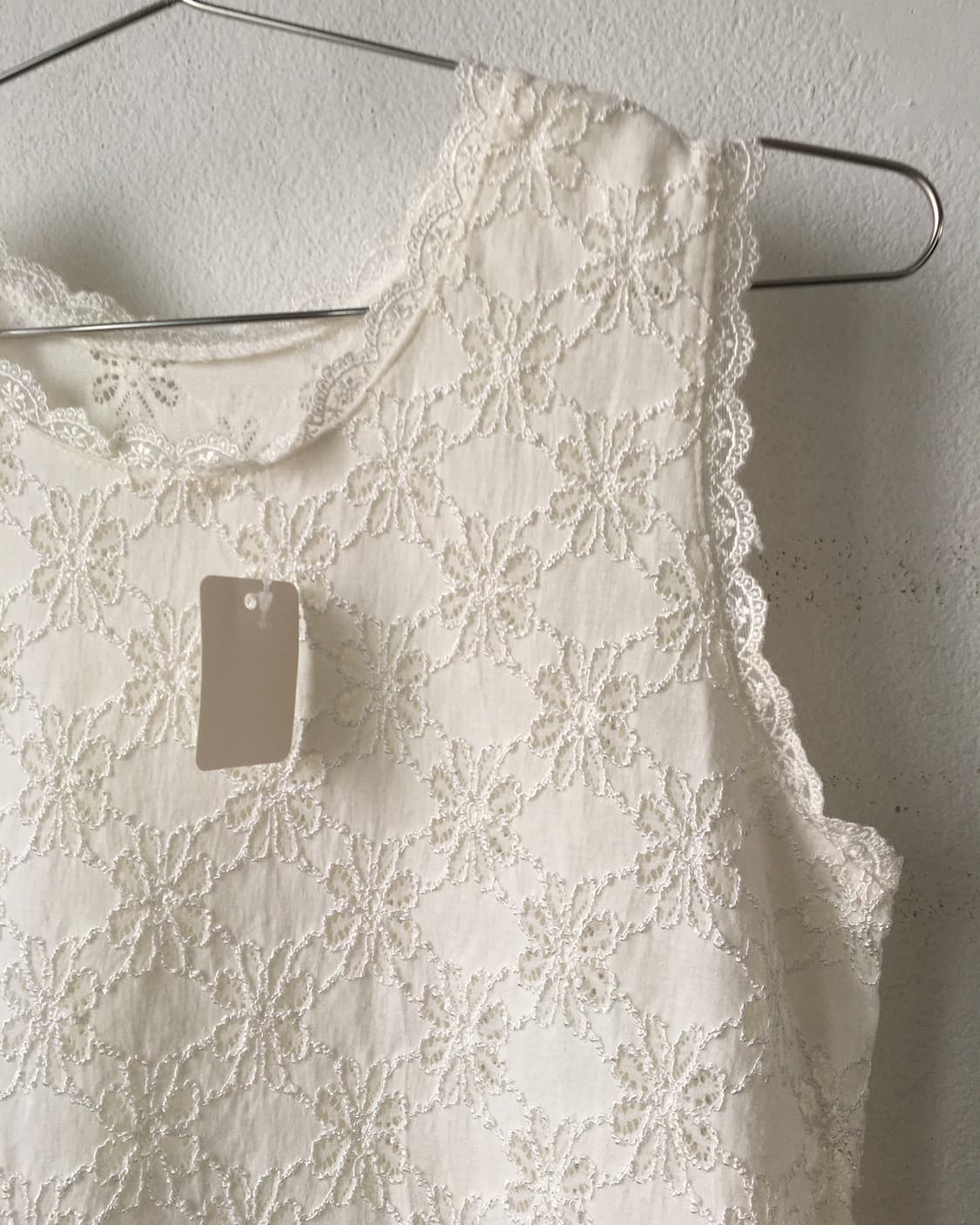 Flower pattern point sleeveless 상품이미지4