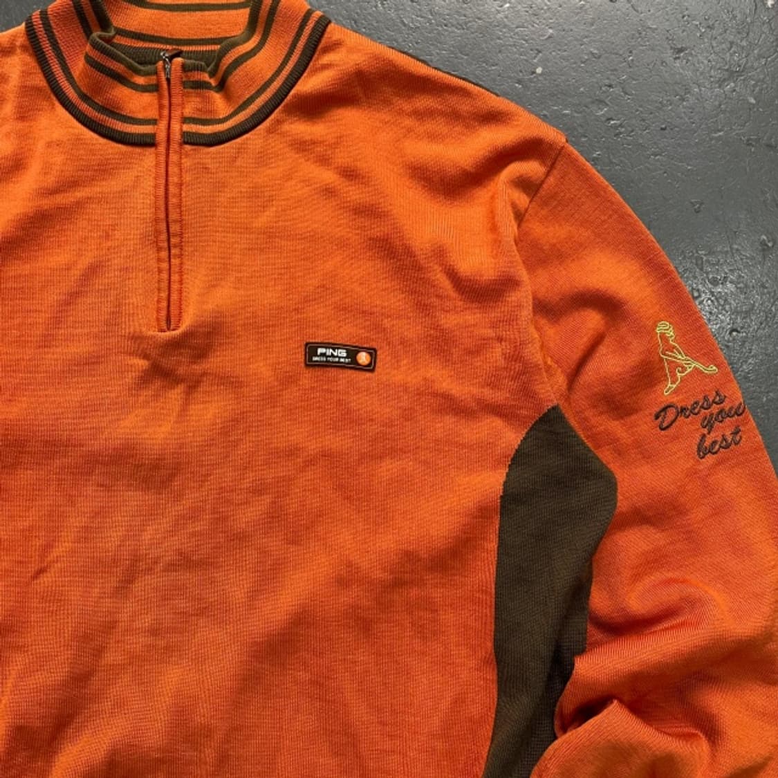 100 핑 방풍 니트 상품이미지2