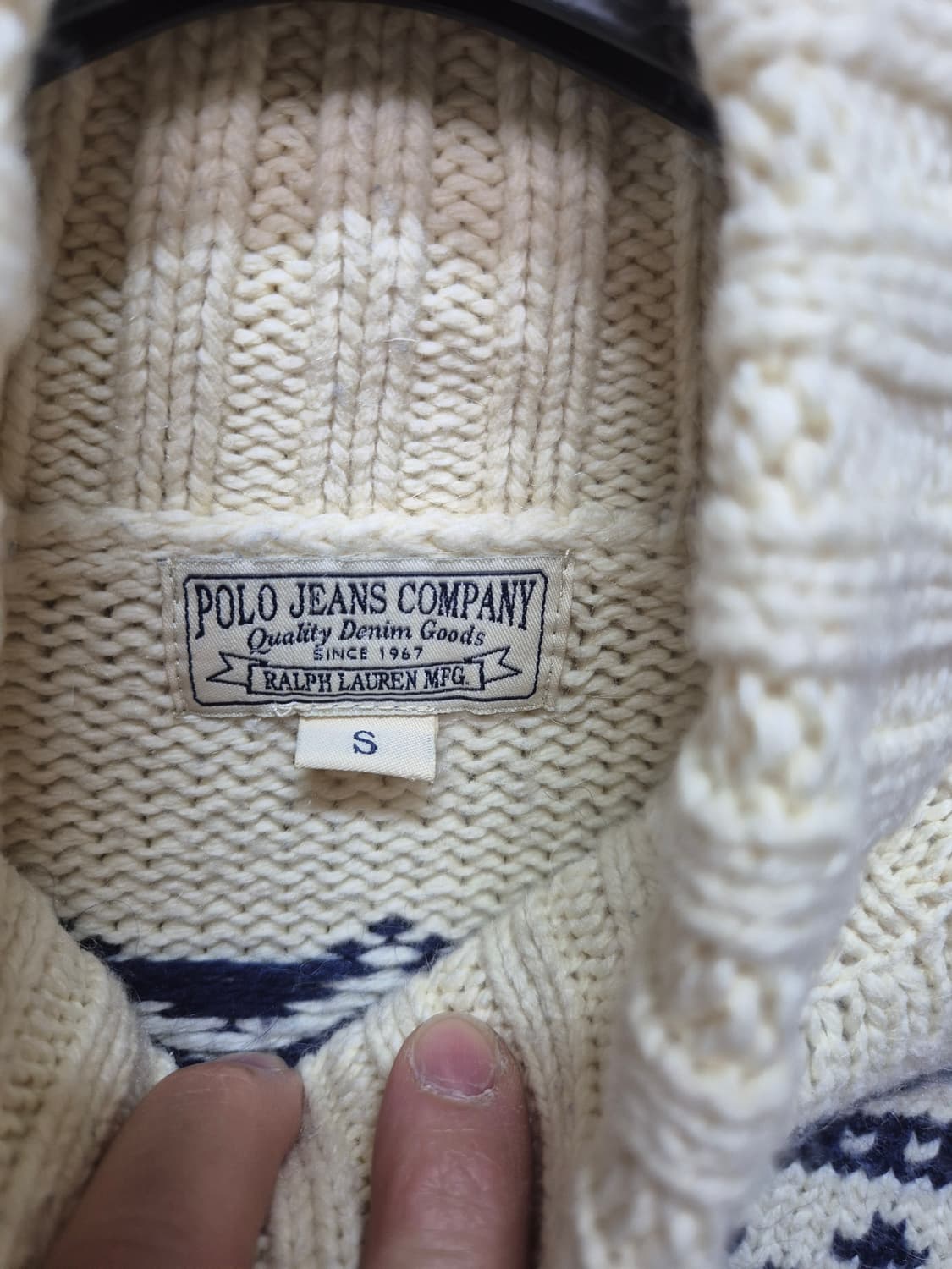 폴로 노르딕 목폴라 스웨터 상품이미지3