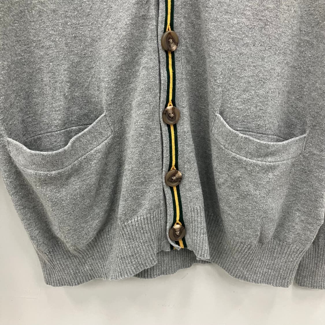 폴로 랄프로렌 그레이 V넥 가디건 상품이미지5