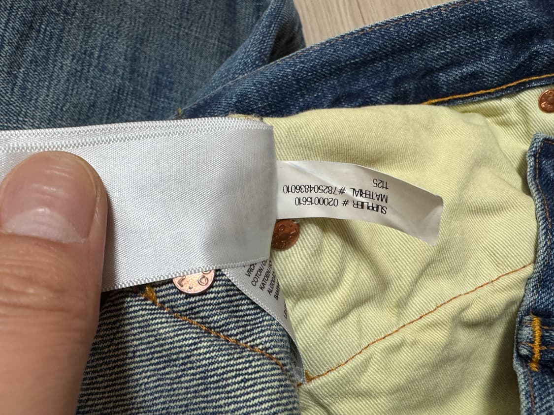 rrl 스트레이트 힐스뷰 33/32 판매합니다 상품이미지5