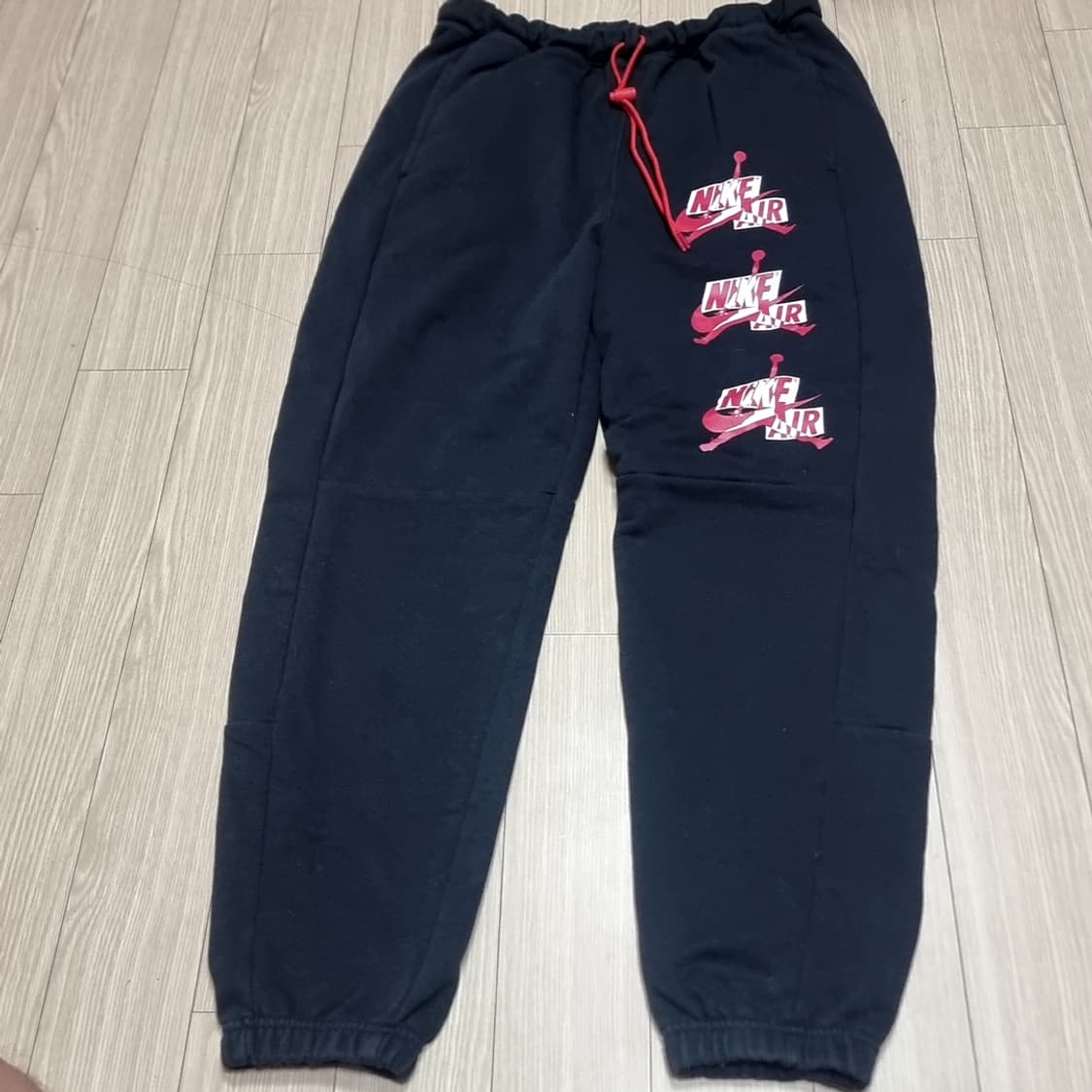 나이키 에어 조던 블랙 트레이닝 바지(175/80) 상품이미지1