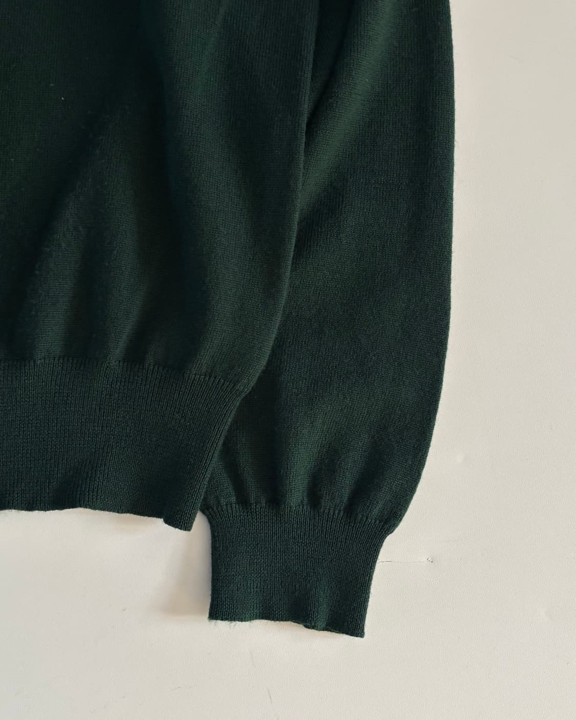 Polo 폴로 랄프로렌 신형 딥그린컬러 메리노울 라운드넥 니트 상품이미지5