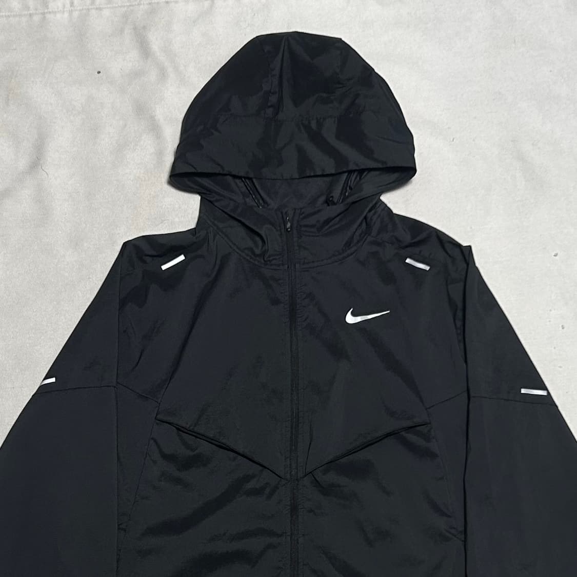 L 나이키 러닝 블랙 후드 바람막이 상품이미지1