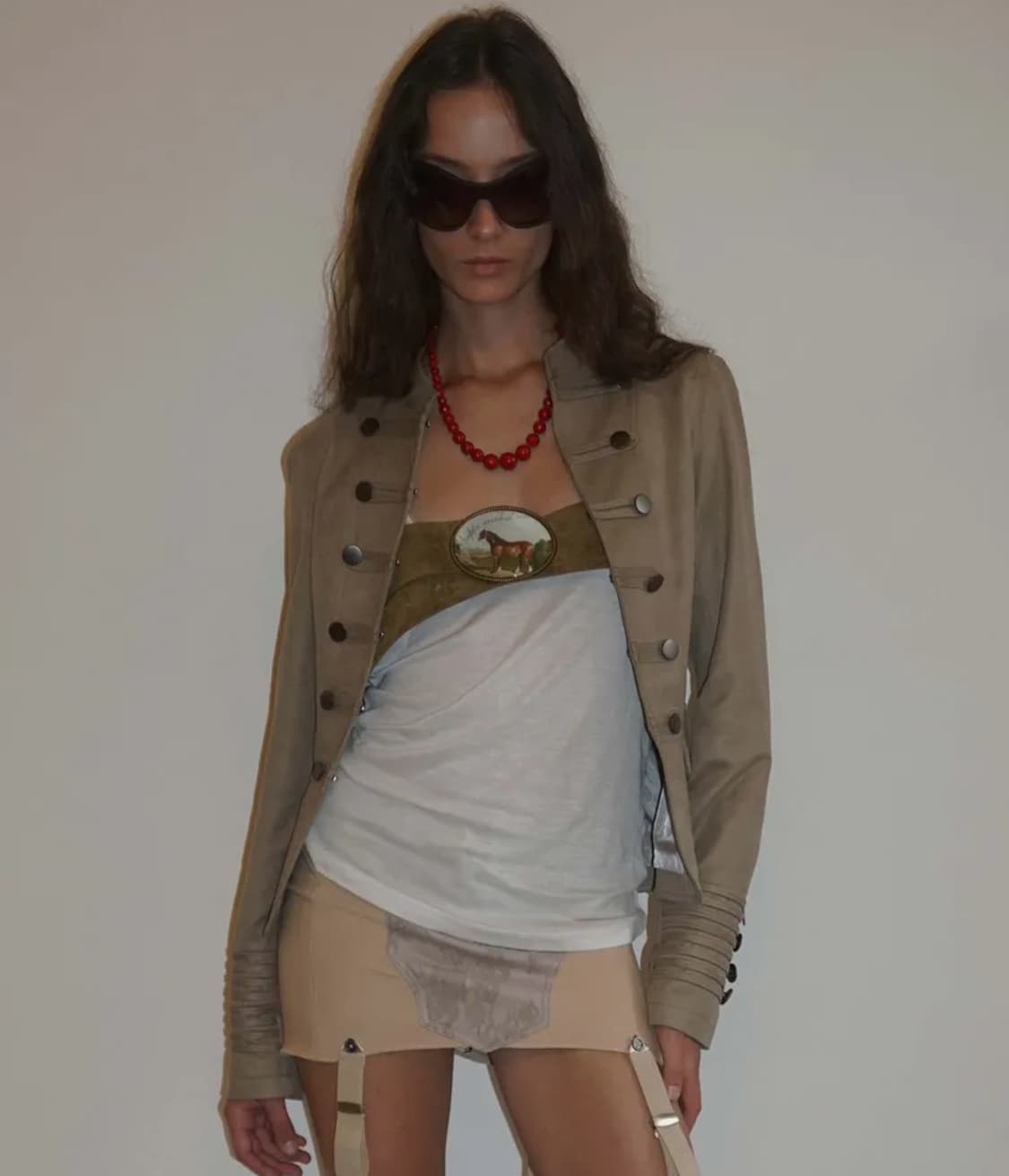 스컬프터 나폴레옹 자켓 베이지 L 상품이미지1