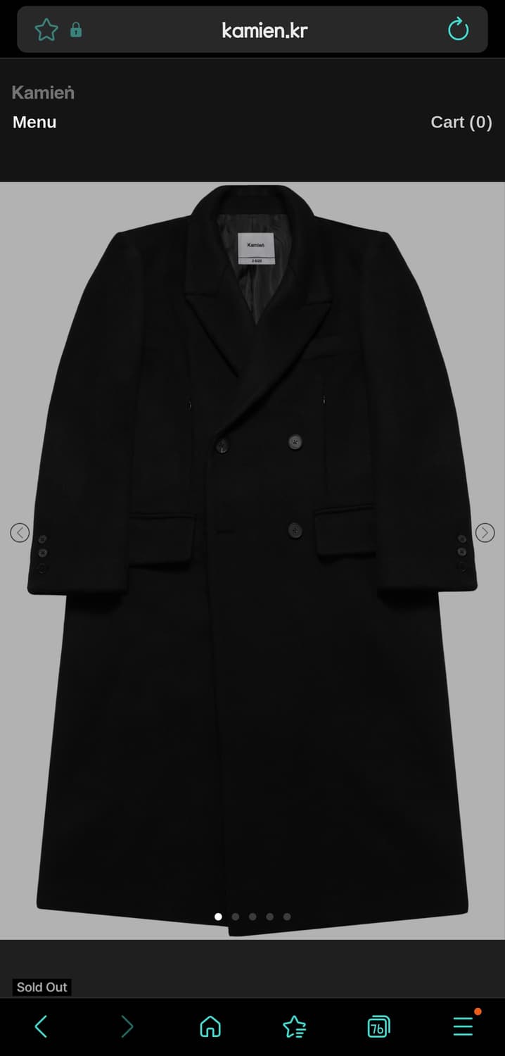 (3)카미엔 마피아 코트 상품이미지1