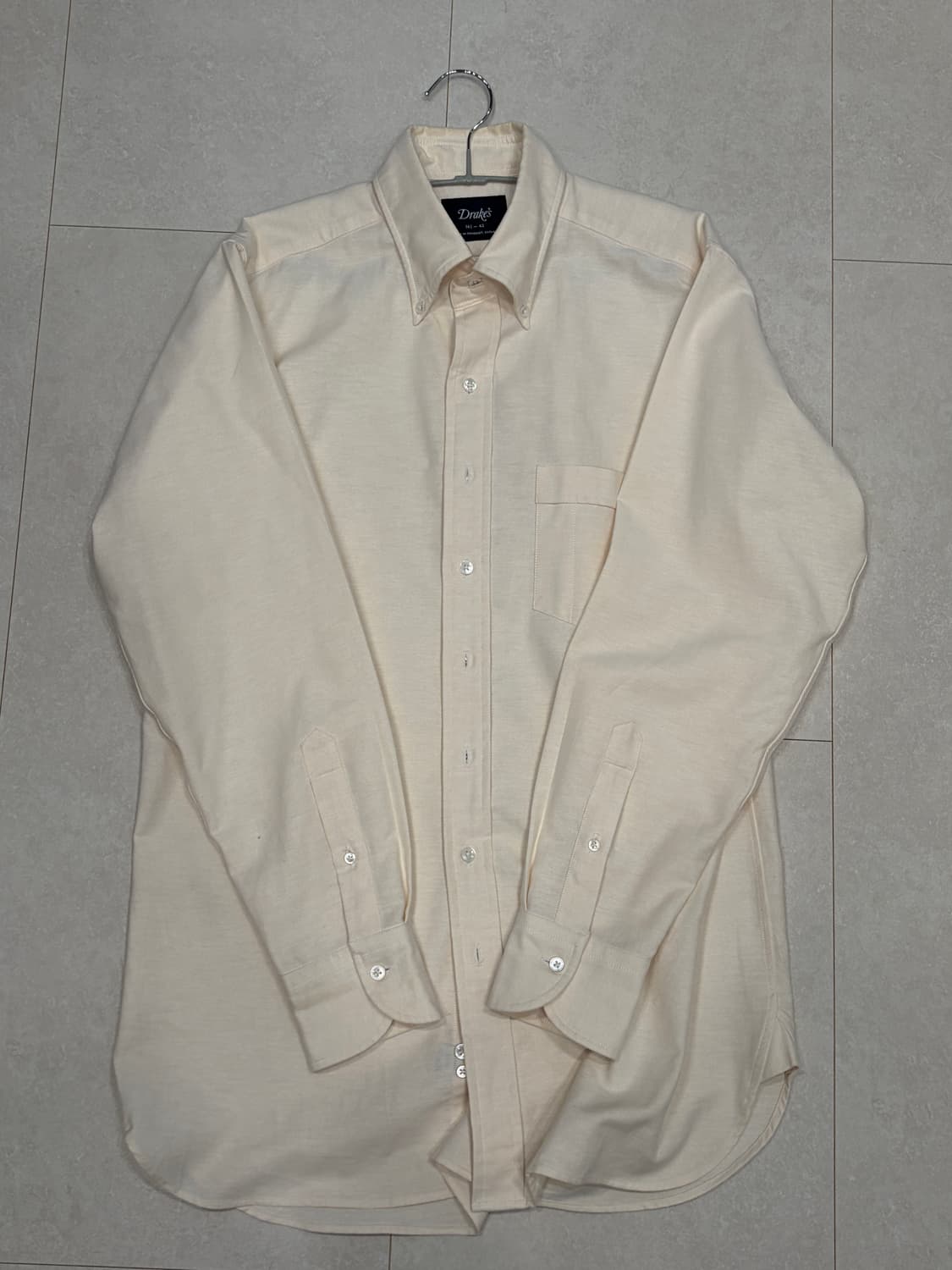 드레익스 크림 옥스퍼드셔츠 상품이미지2
