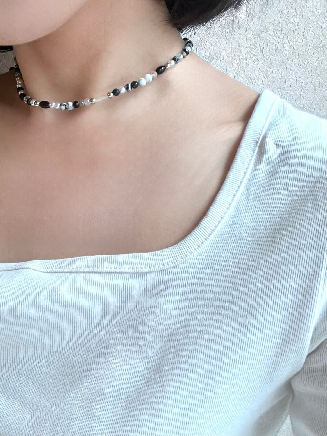 DAILY MONOTONE NECKLACE 데일리 모노톤 목걸이 상품이미지3