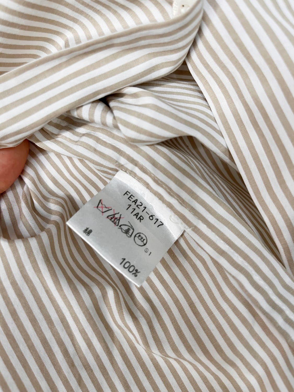 버버리 스트라이프 셔츠 상품이미지10