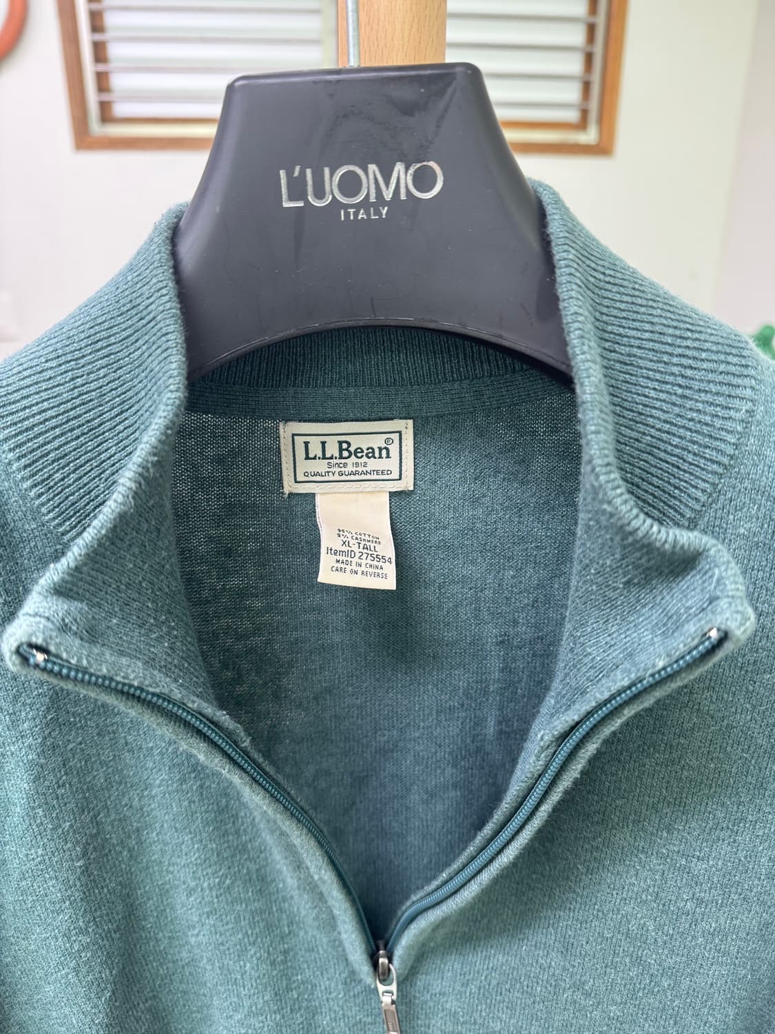 L.L.bean 니트 반집업 XL-Tall 상품이미지3