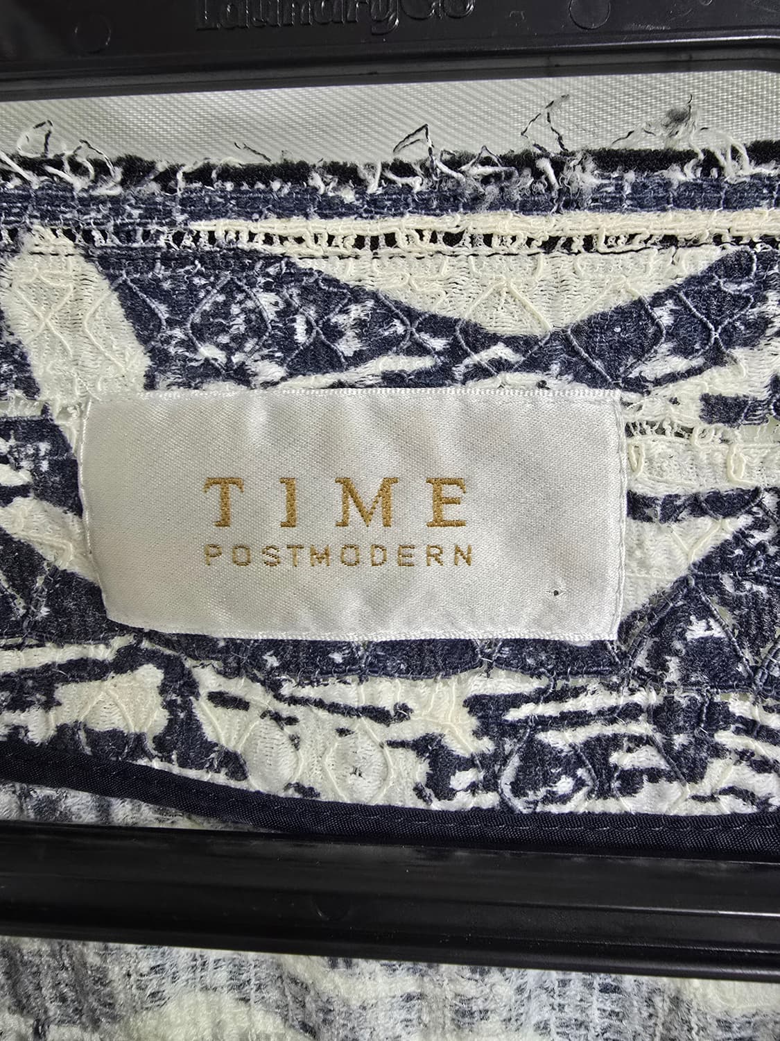 TIME 타임 패턴 집업 자켓 (2051) 상품이미지3