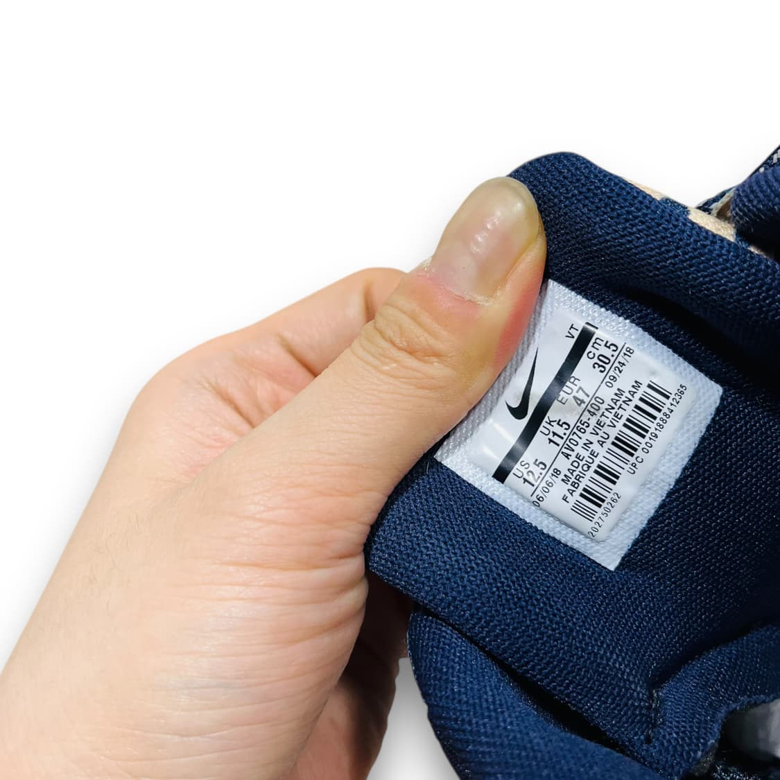 나이키 x 카브엠트 에어맥스 95 블랙큰두 블루 슈즈 상품이미지8