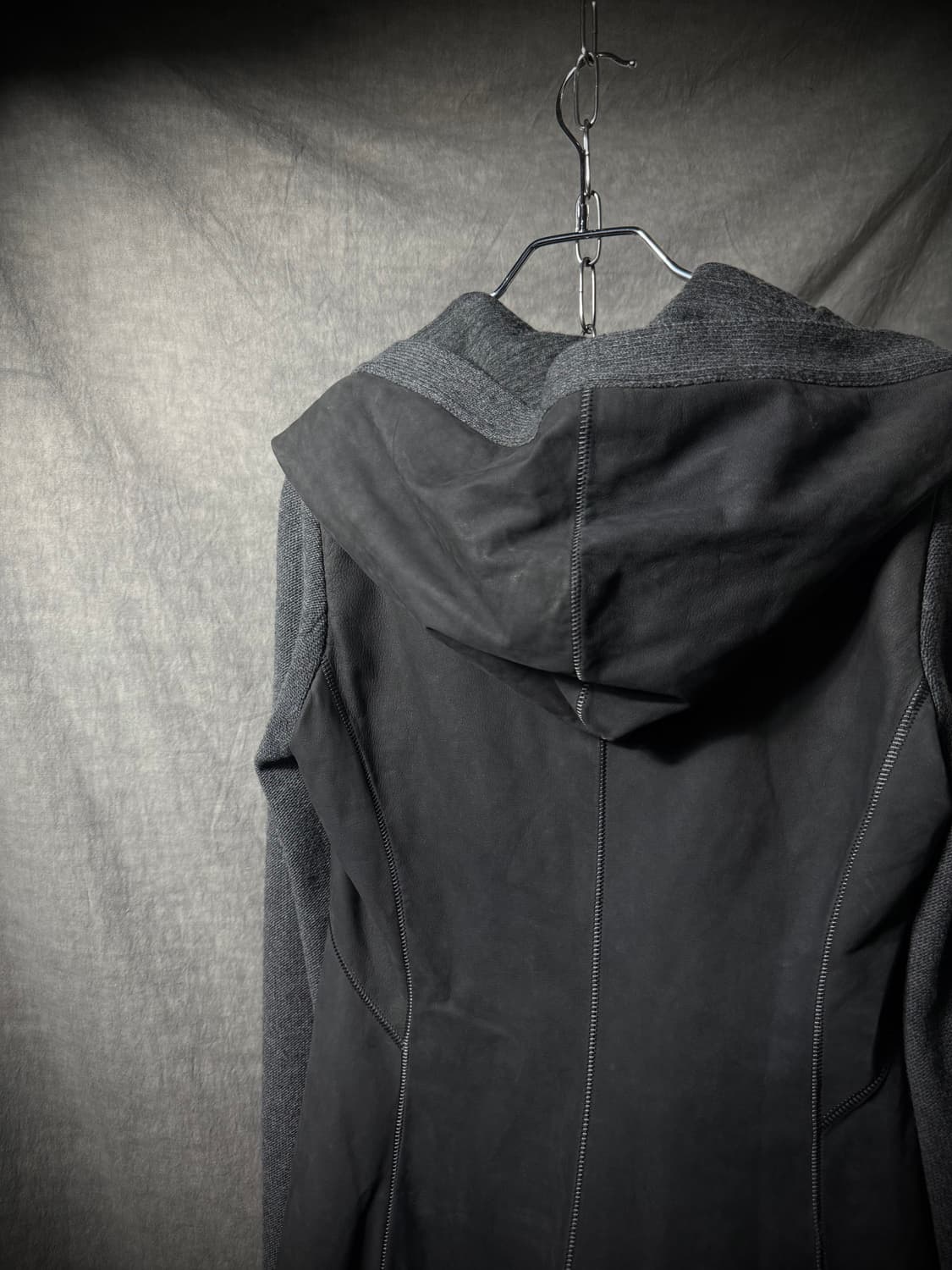 Isaac Sellam “OFF FUSQUEE” Mixed Coat 상품이미지7