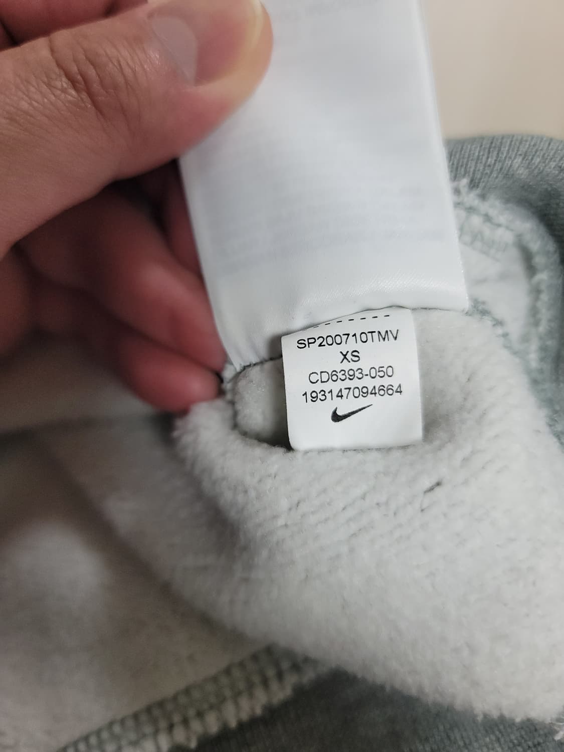 [XS] <상태최상> 나이키 NRG 후드티 조이개 버전 #솔로스우시맨투맨 상품이미지4