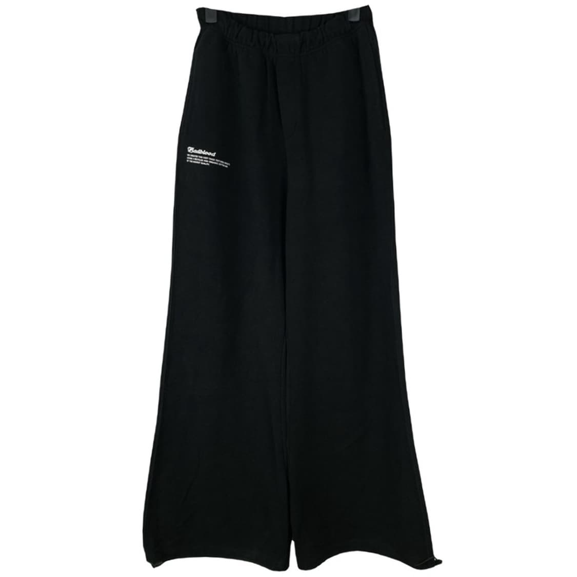 [배드블러드] 로고 프린팅 스트링 와이드 트레이닝 트랙 팬츠 M19313 상품이미지2